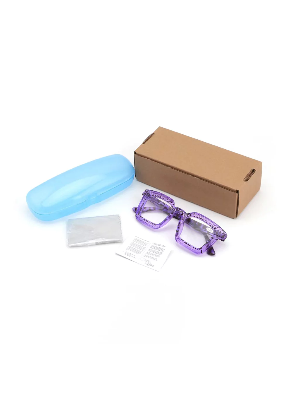 Ouyuan Reading Glasses 3020370 occhiali da lettura tartarugato giallo