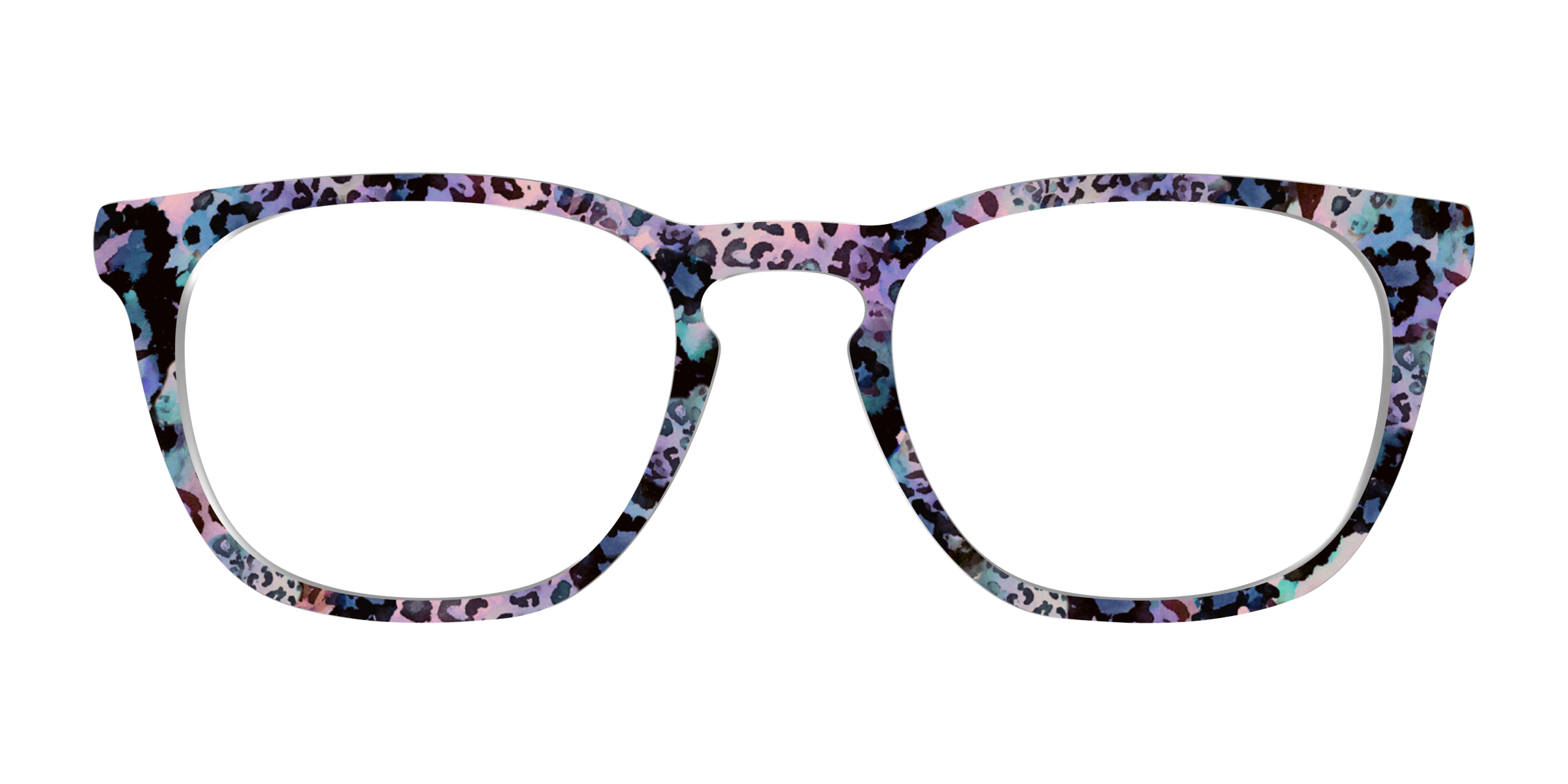 Pair Eyewear Design Tops Alluring Animal Print Mix top SU04
