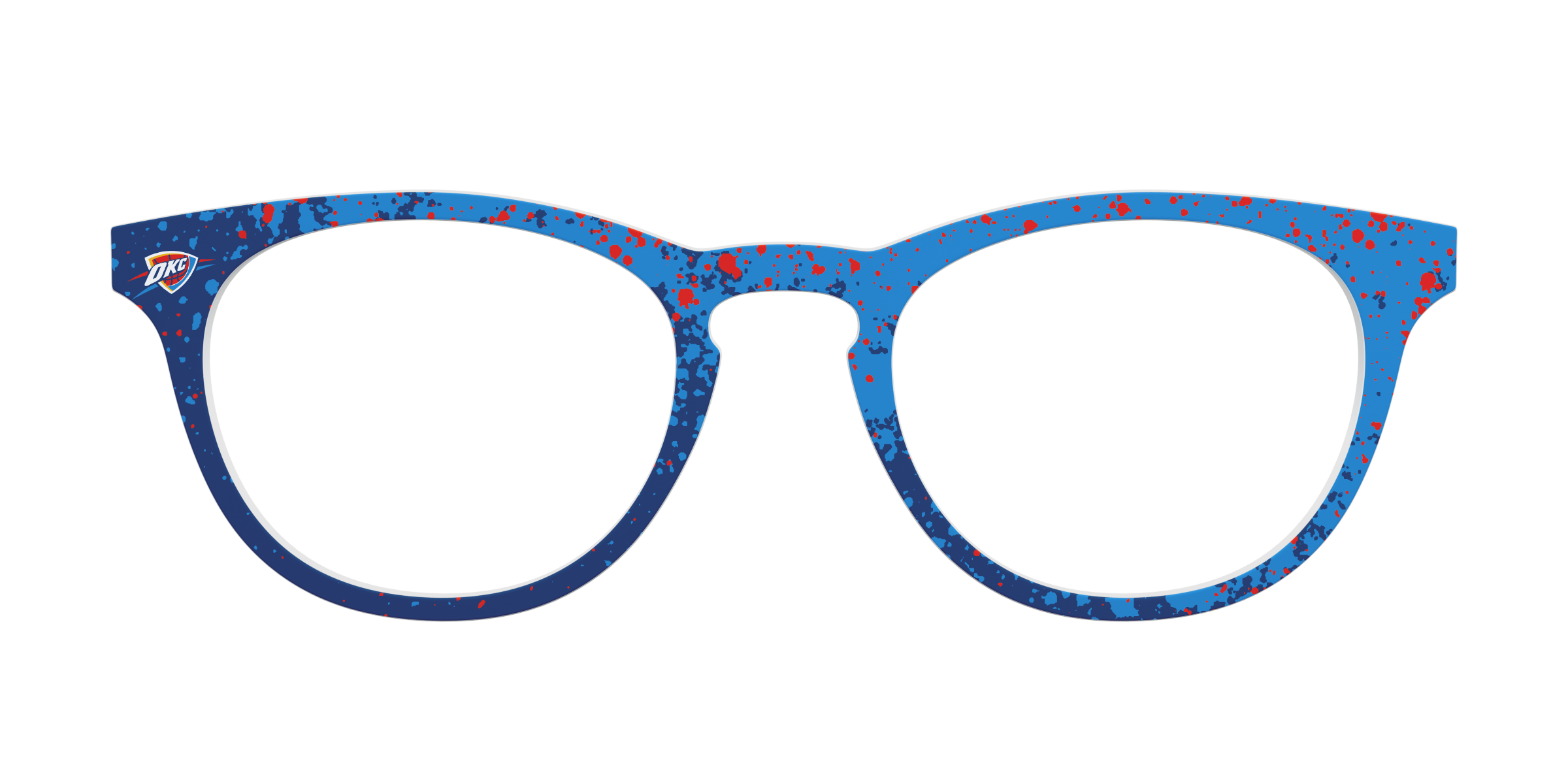 Pair Eyewear School Spirit The Thunder Splatter top occhiali Cedro splatter