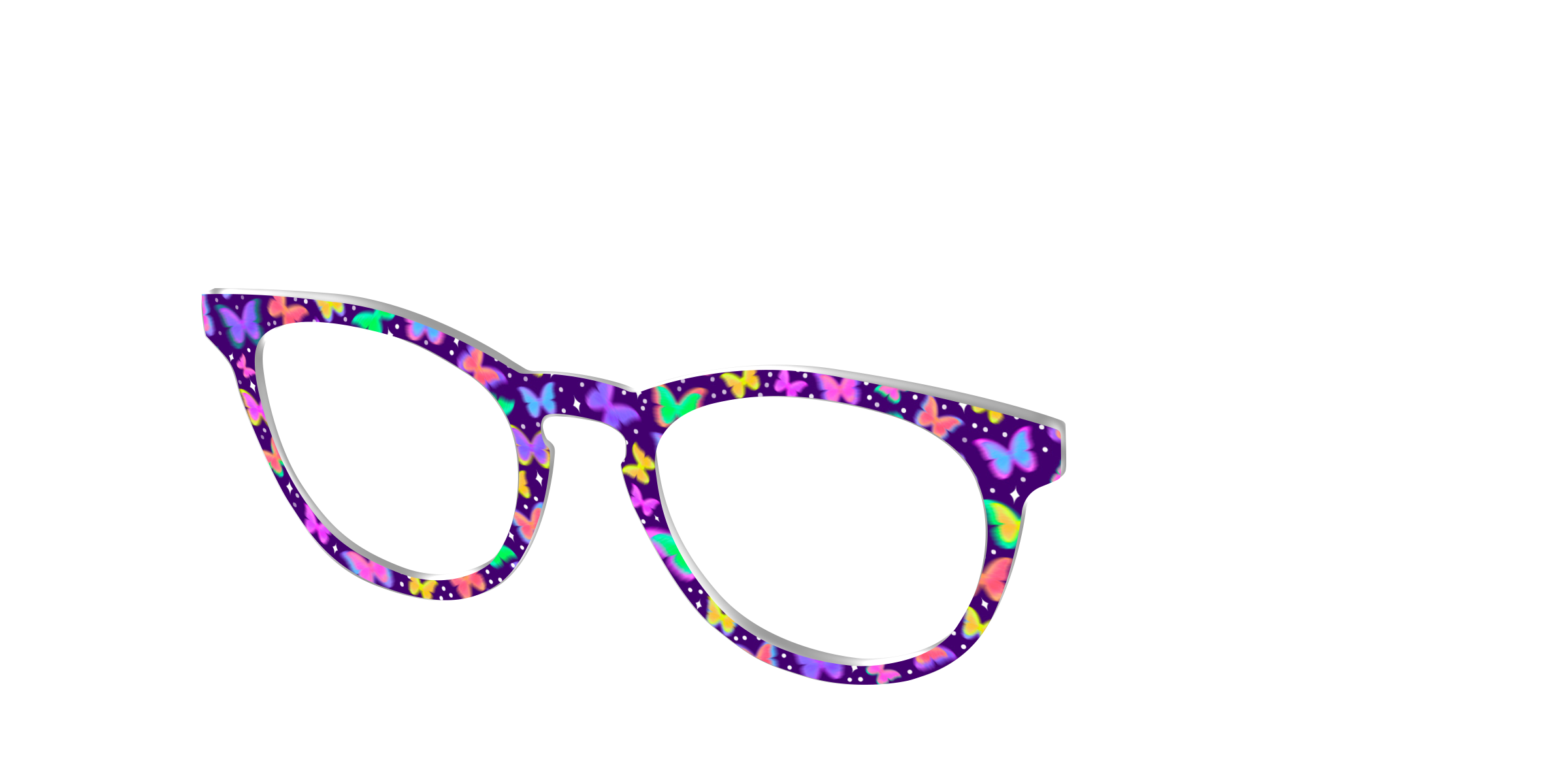 Pair Eyewear Design Tops The Delicate Butterflies top farfalle