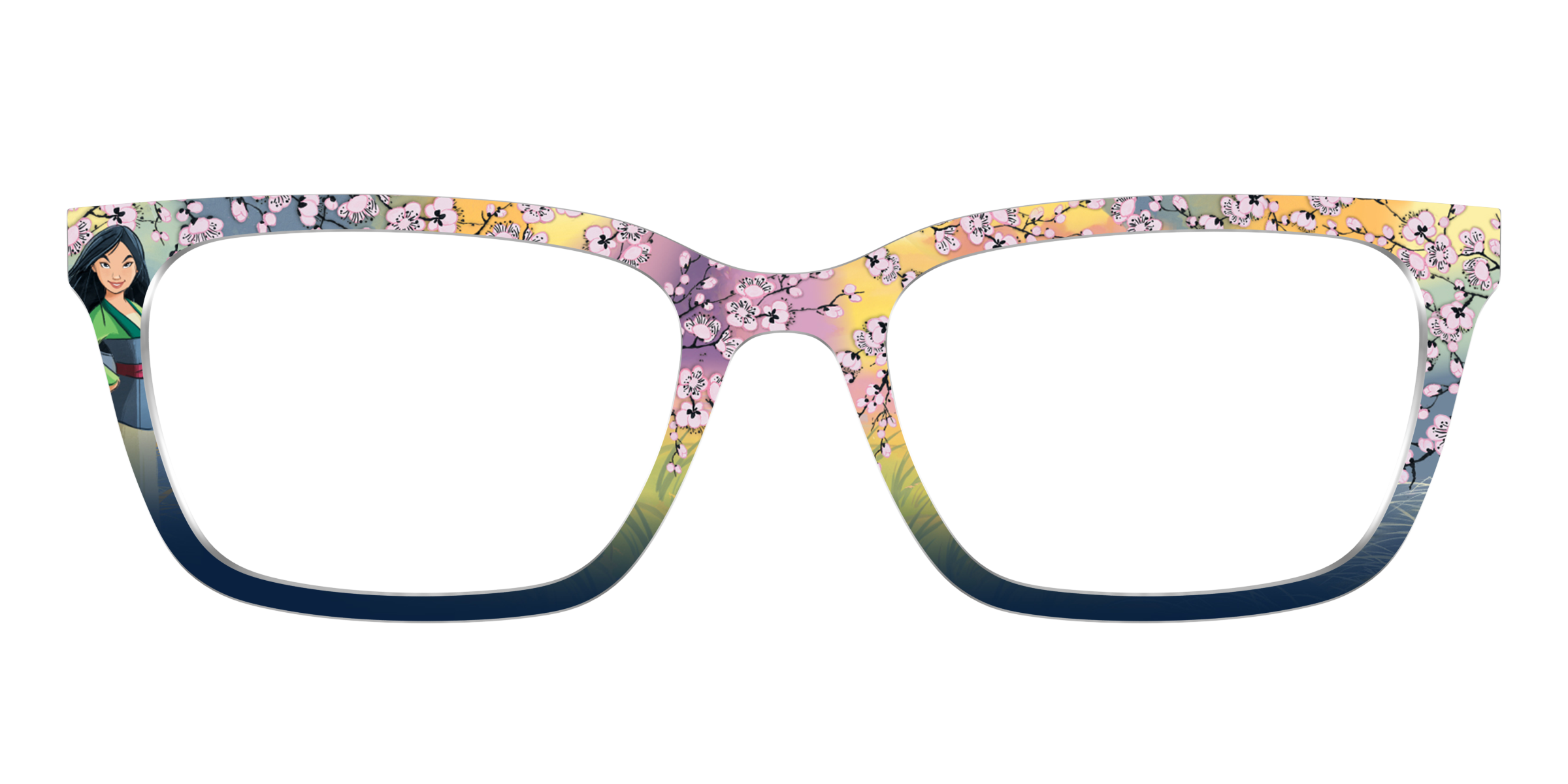 Pair Eyewear Collabs Mulan Plum Blossoms top occhiali rosa