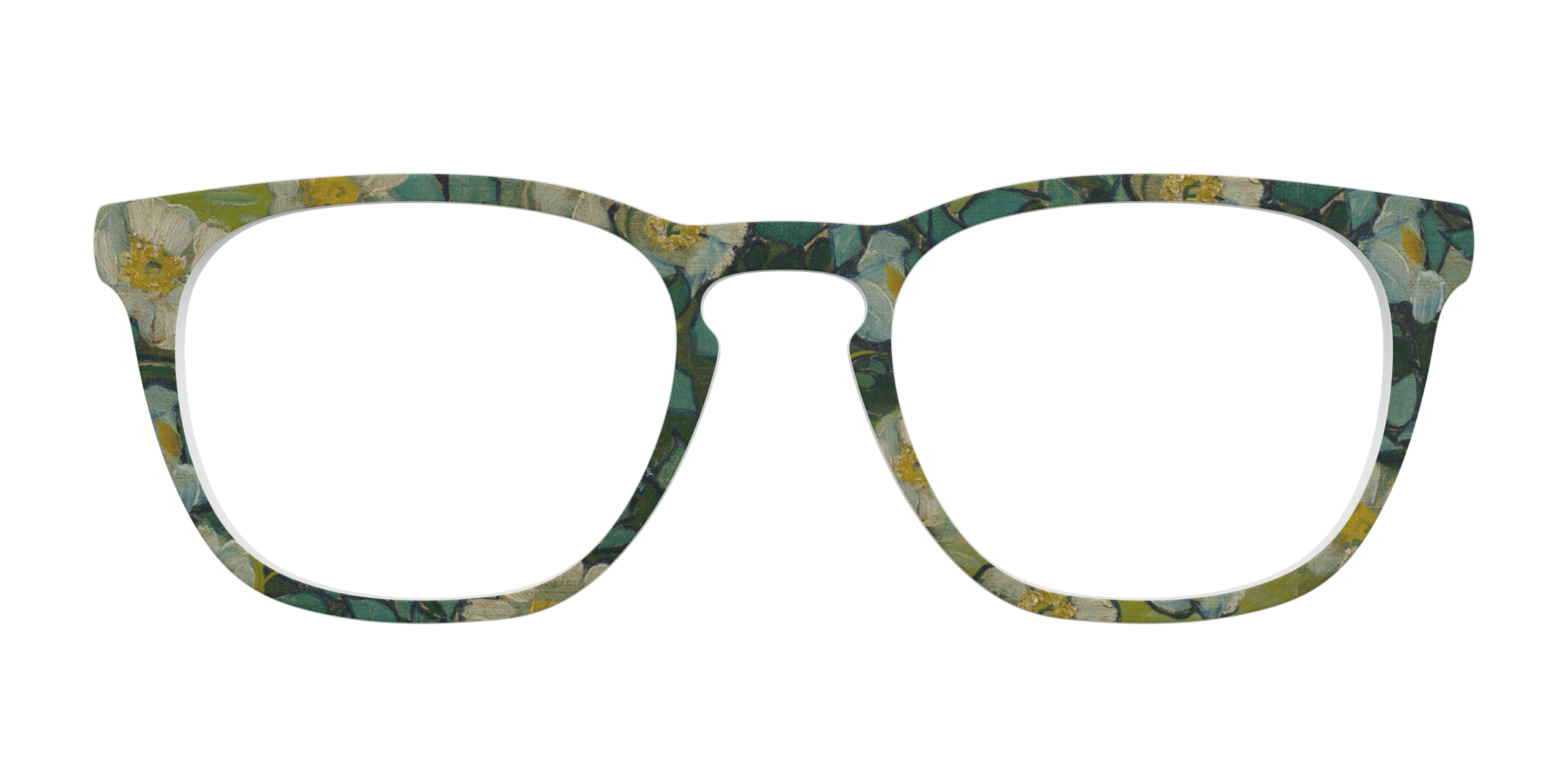 Pair Eyewear Collabs The Wild Roses top occhiali verde VG10