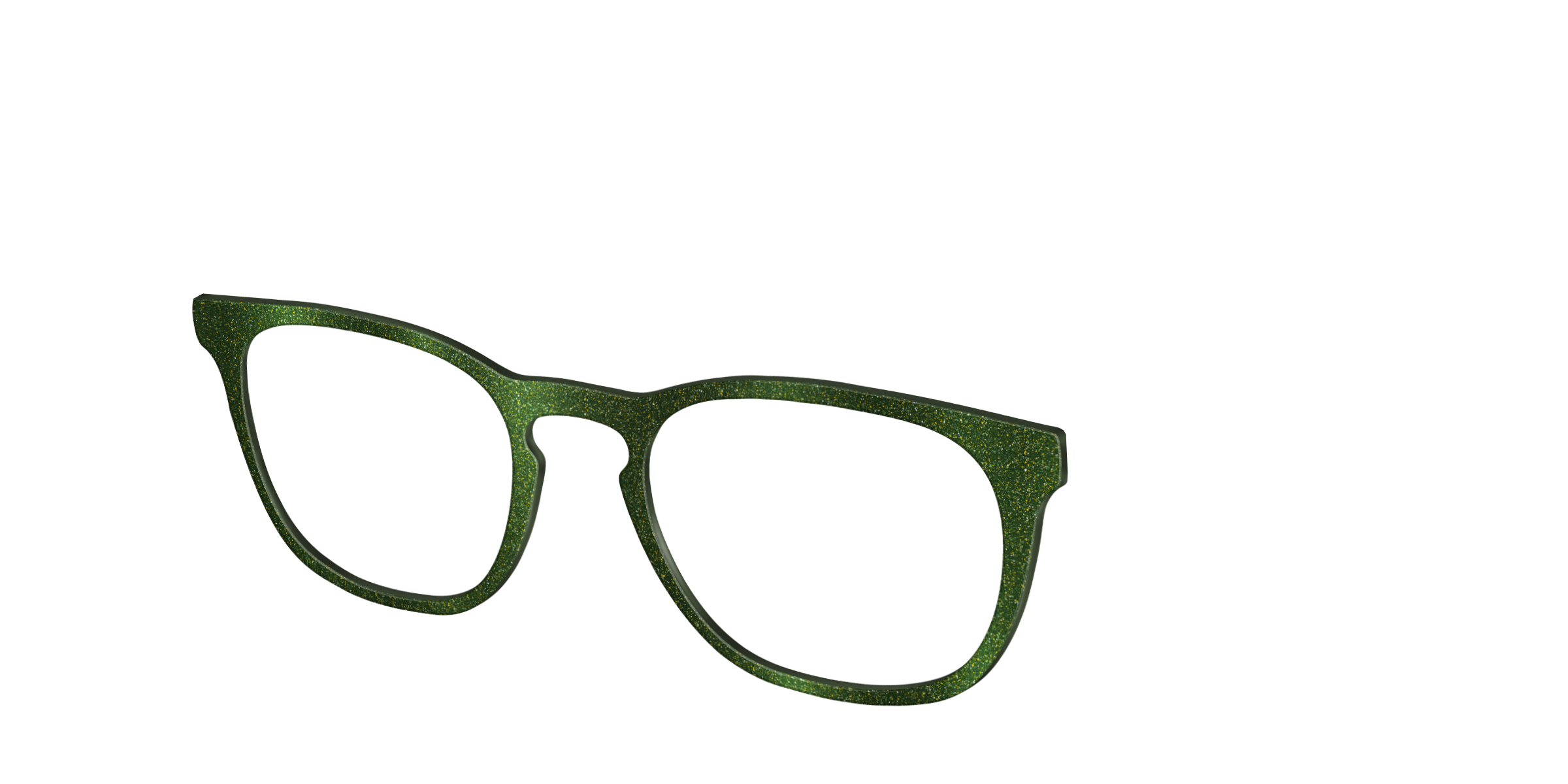 Pair Eyewear Solid Tops The Olive Shimmer top occhiali verde shimmer
