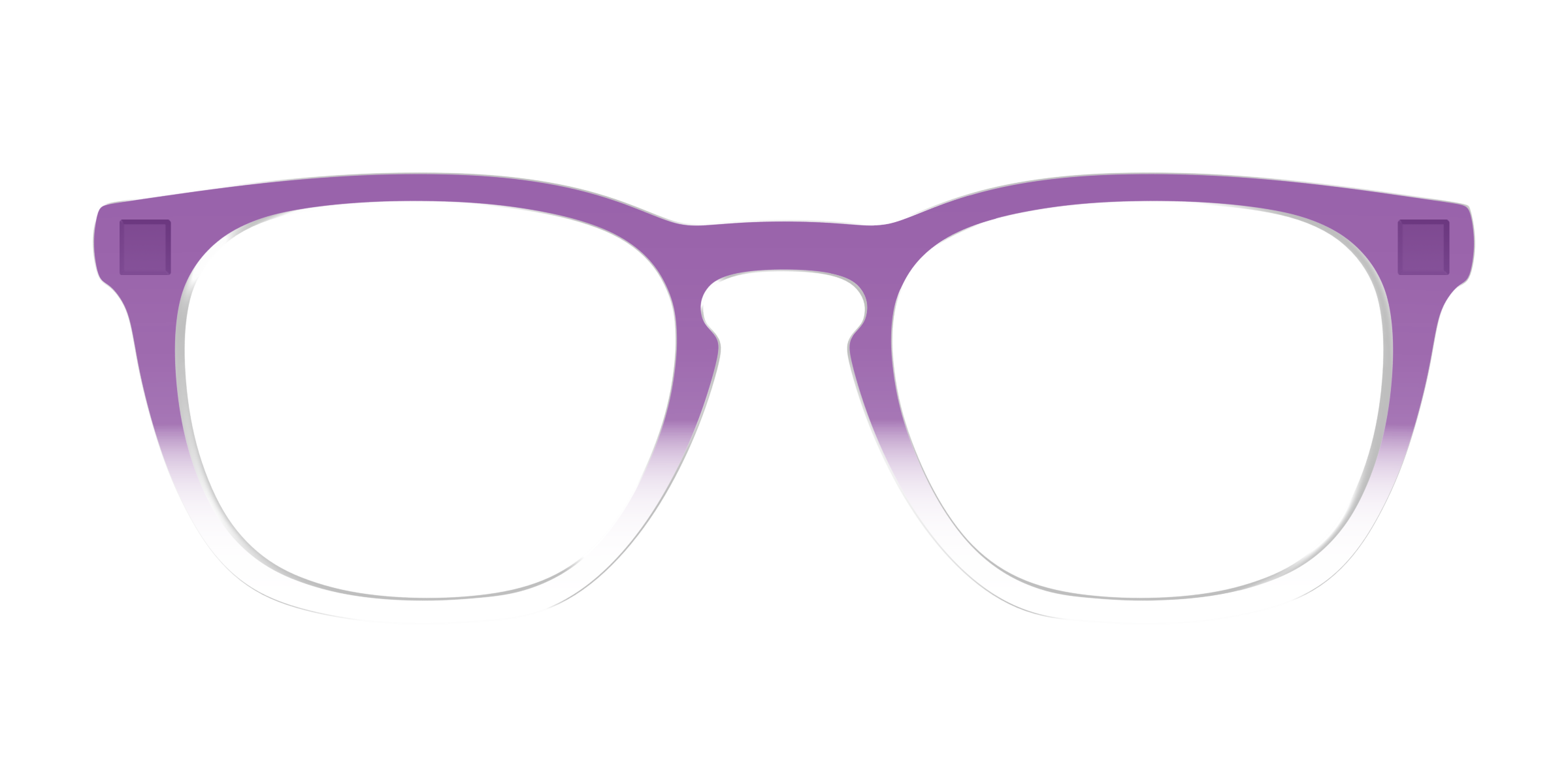 Pair Eyewear Solid Tops Grape Gradient Crystal top viola 254
