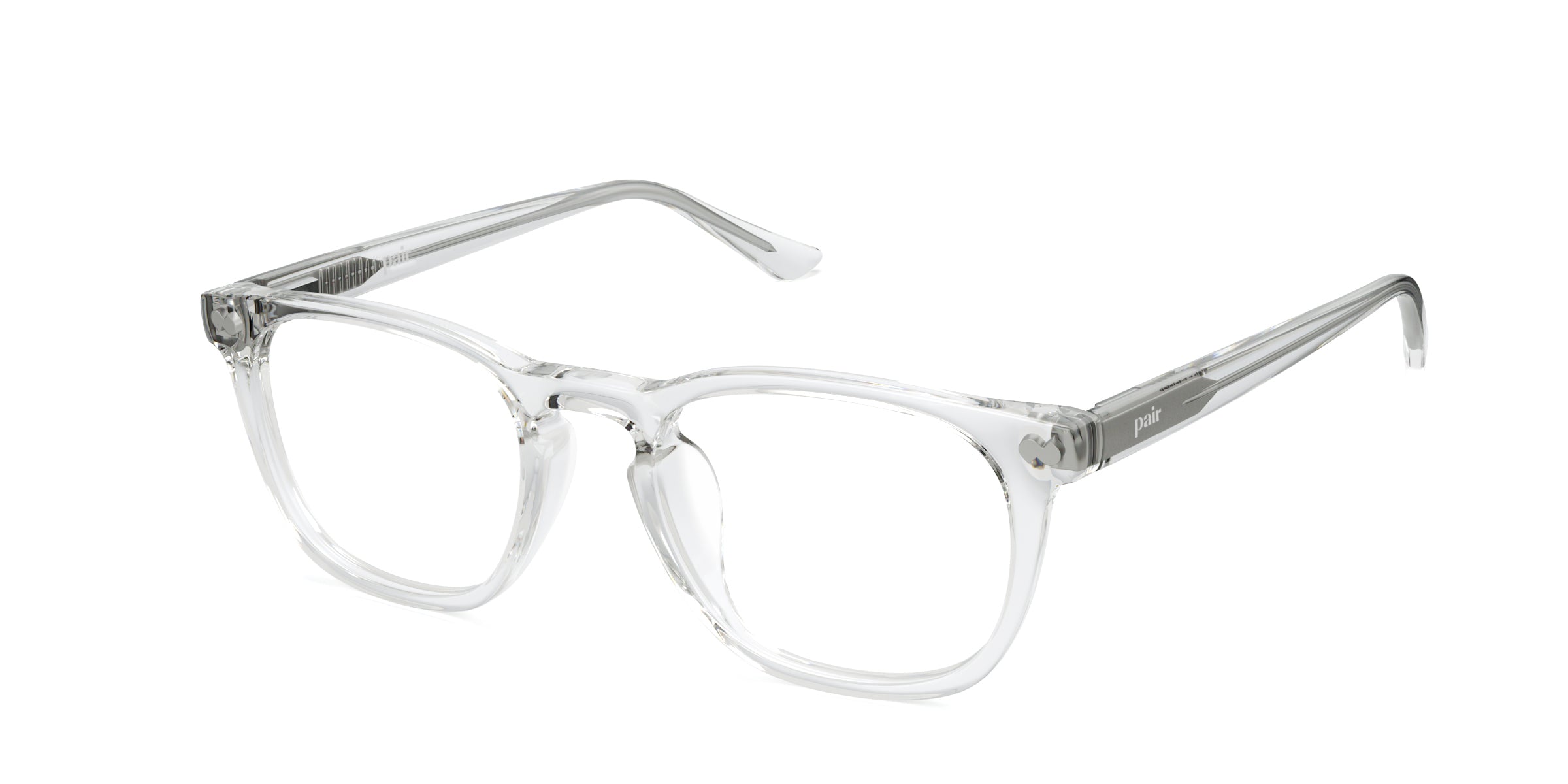 Pair Eyewear The Twain montatura occhiali da vista nero stretta