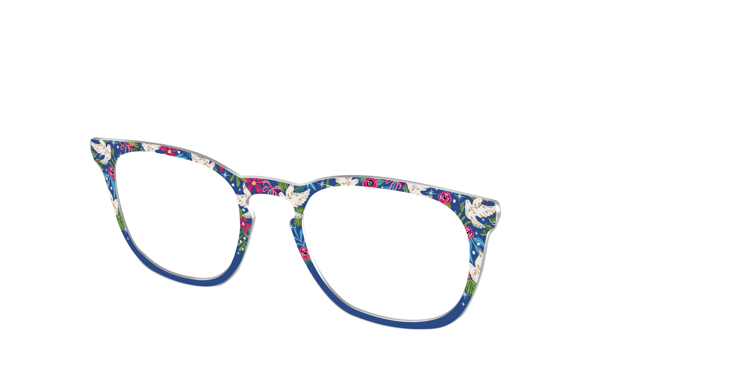 Pair Eyewear Design Tops The Peaceful Blossoms frontalino floreale