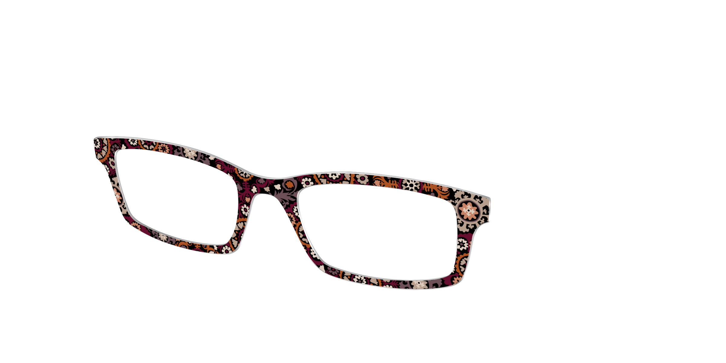 Pair Eyewear Design Tops Woodland Mosaic top occhiali magnetico