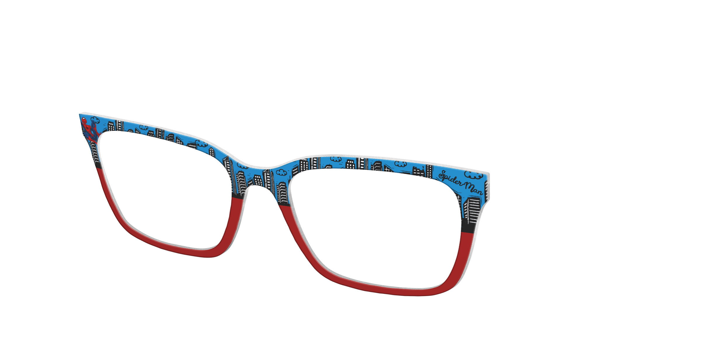 Pair Eyewear Collabs Spider-Man City SM9 top occhiali città