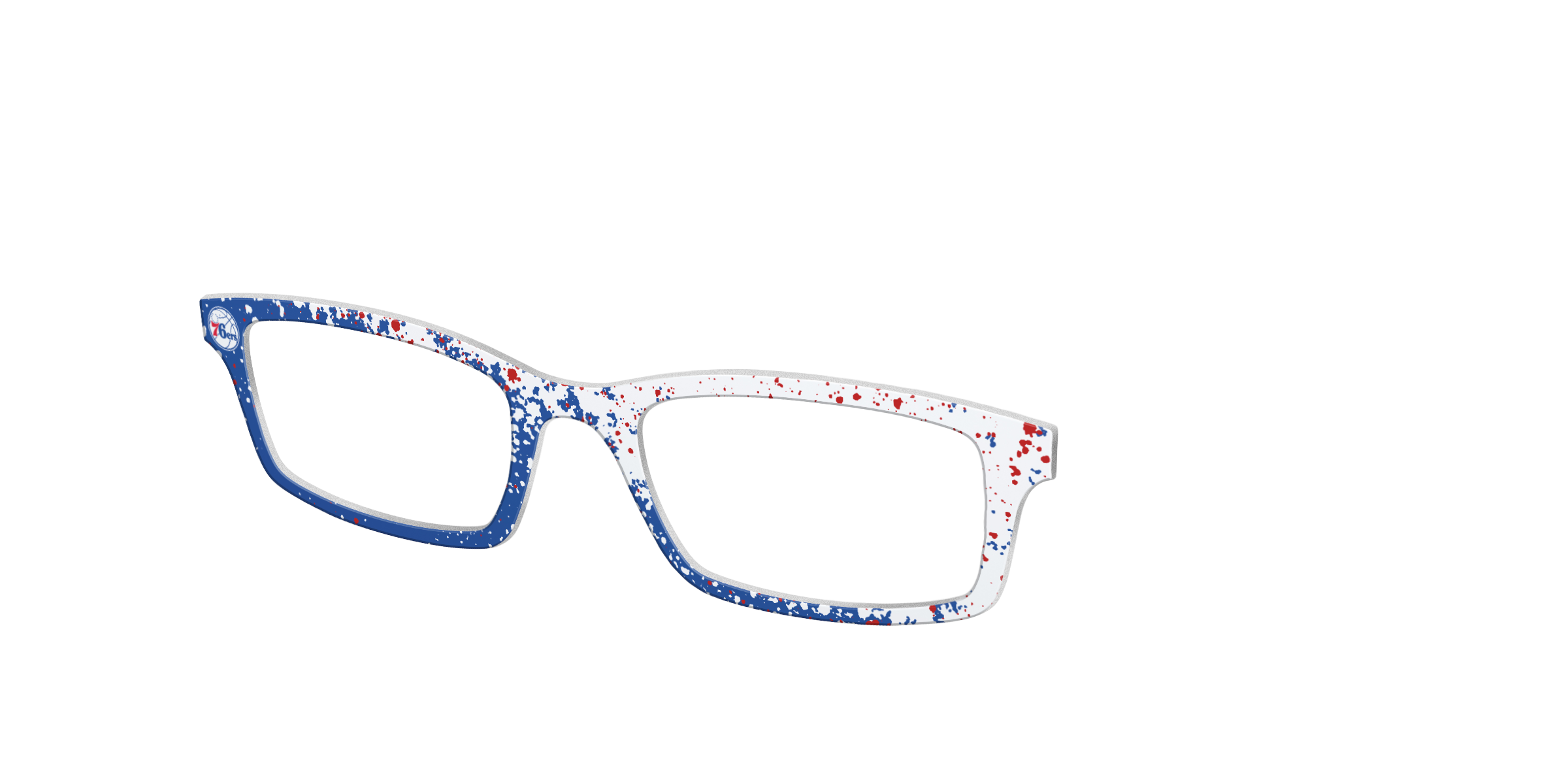 Pair Eyewear School Spirit 76ers Splatter top per Brook