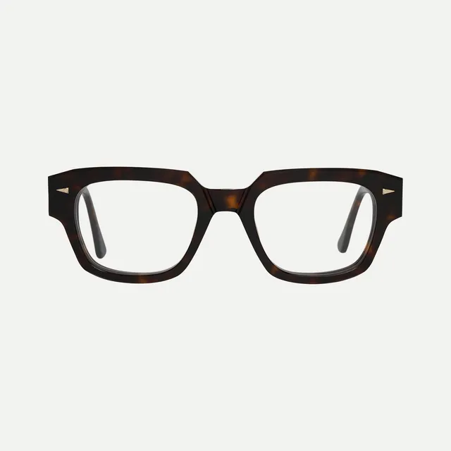AHLEM Rivoli montatura vista Dark Turtle acetato oro