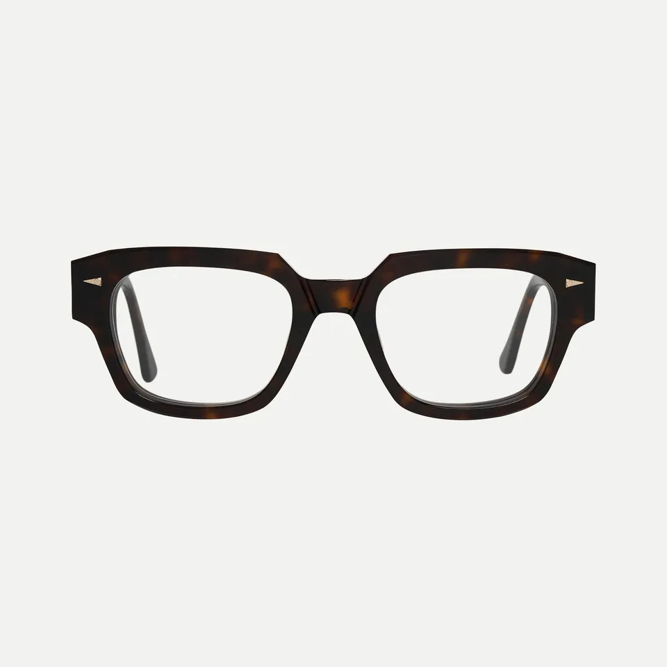 AHLEM Rivoli montatura vista Dark Turtle acetato oro