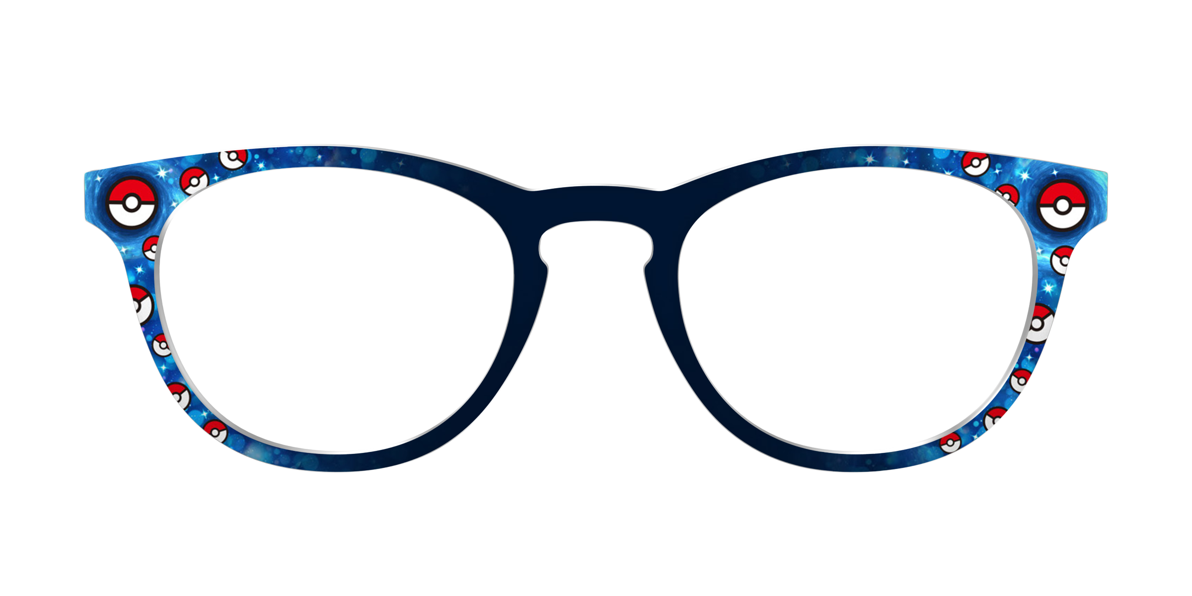Pair Eyewear Collabs Poke Ball top rosso bianco