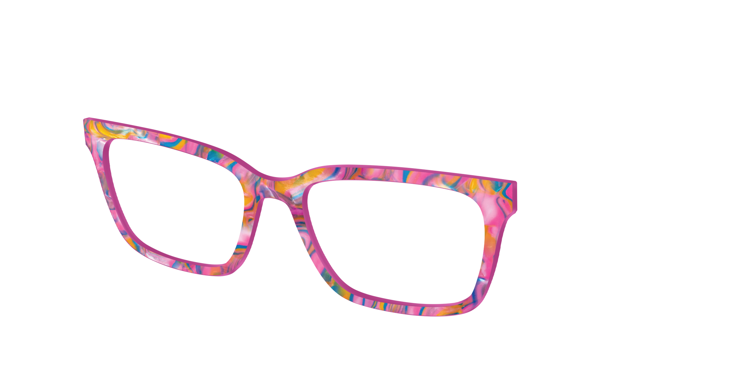 Pair Eyewear Solid Tops Bubble Gum Pearl Marble top 326
