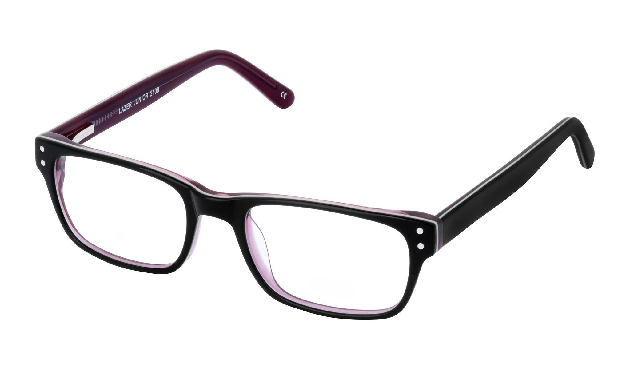 Lazer Junior 2108 occhiali vista bambini nero 46-17-130