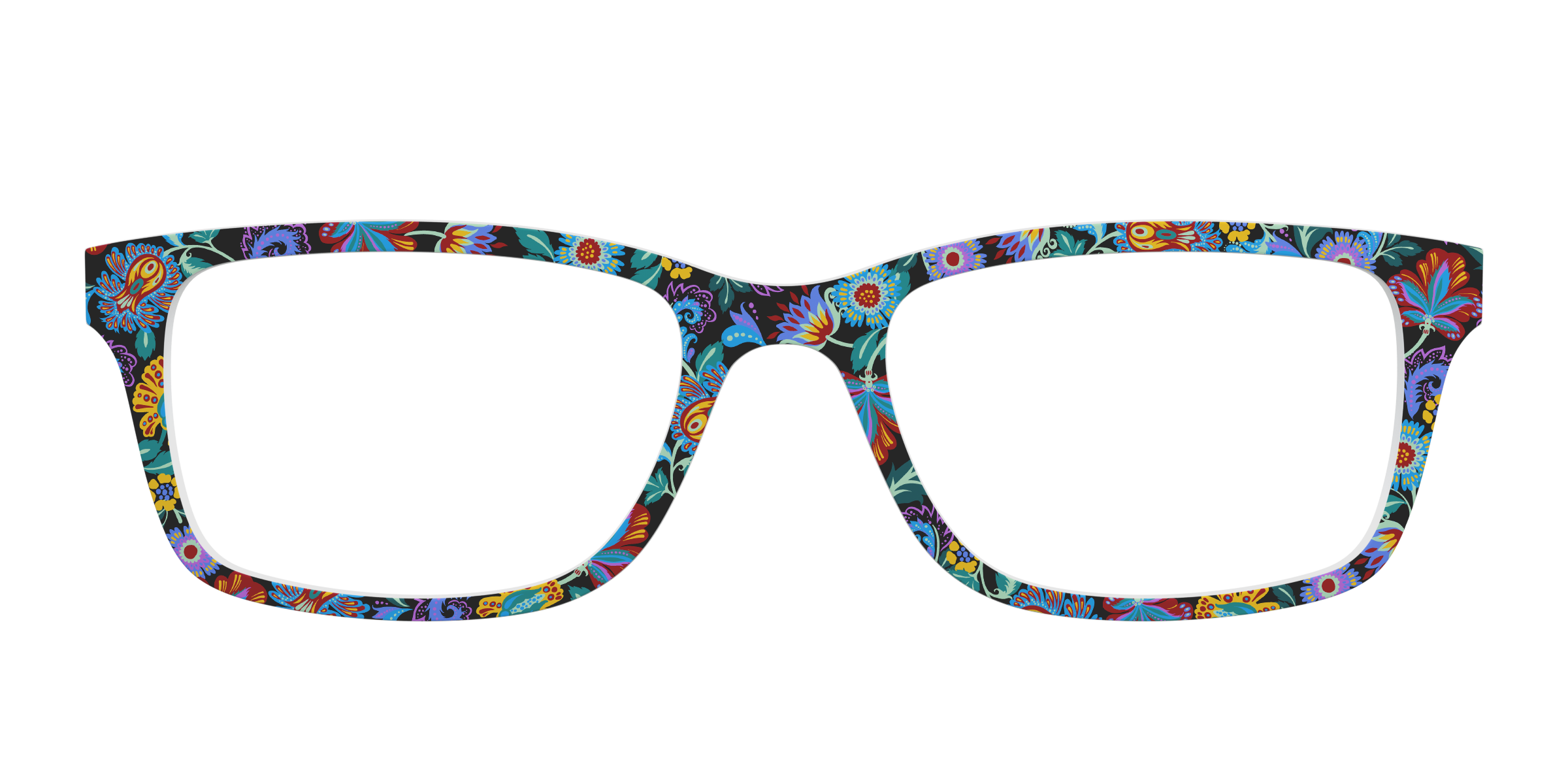Pair Eyewear Collabs The Flora & Fauna top occhiali fantasia
