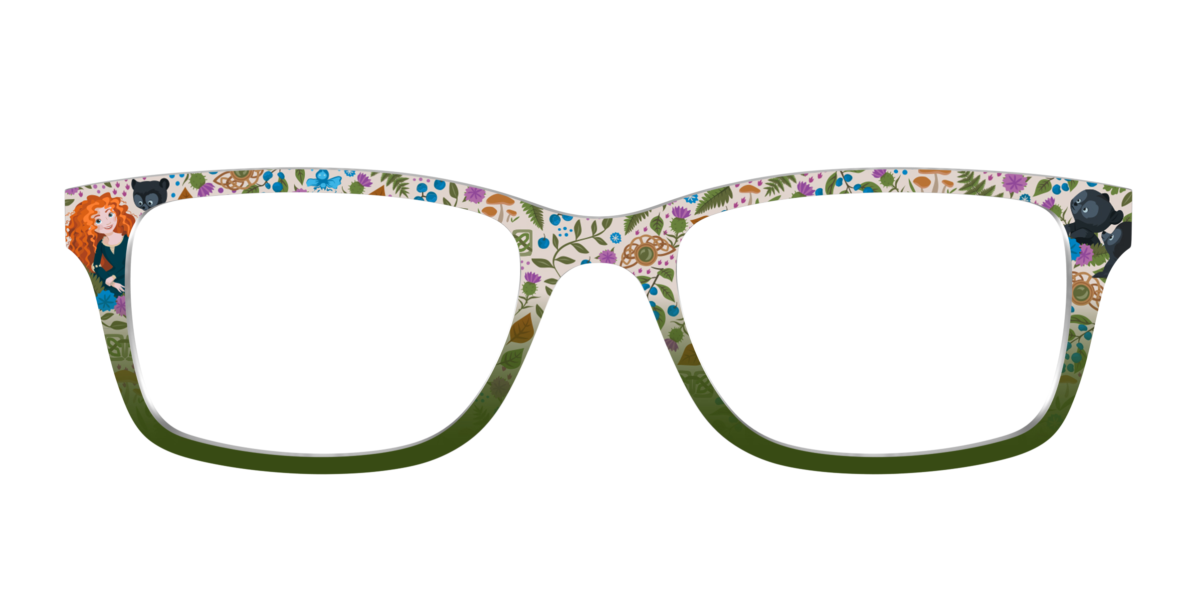 Pair Eyewear Collabs Merida Brave Floral top fiori