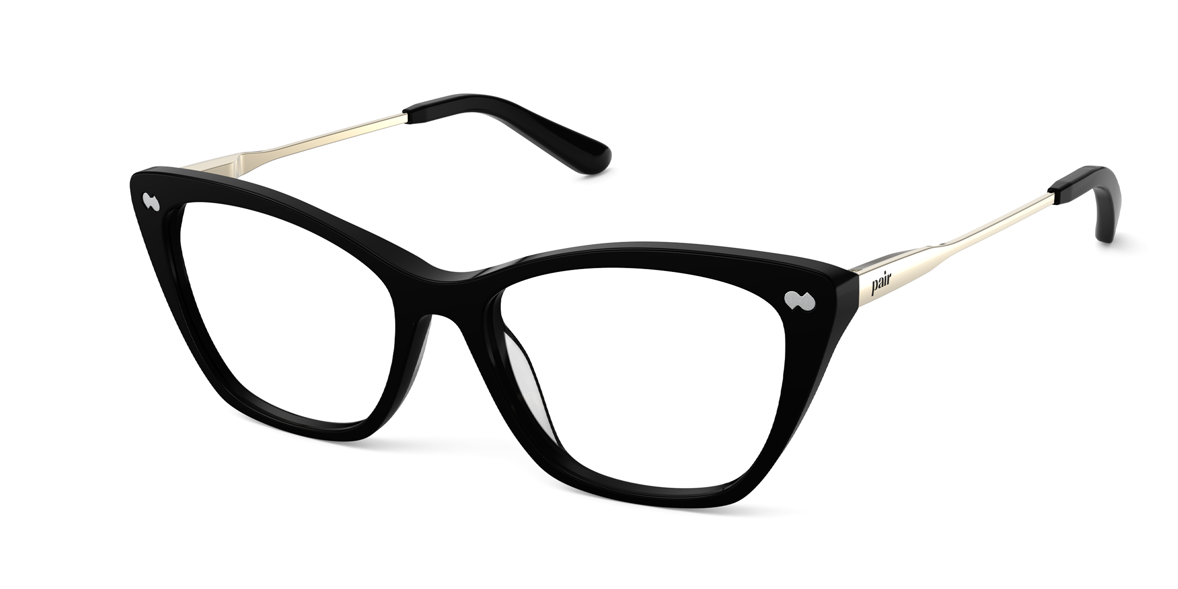Pair Eyewear Wanda Mixed Material montatura vista cat-eye media