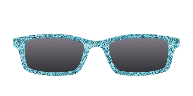 Pair Eyewear Sun Tops Aquamarine Sparkle top sole polarizzato