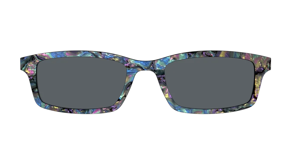 Pair Eyewear Sun Tops Midnight Abalone top sole polarizzato