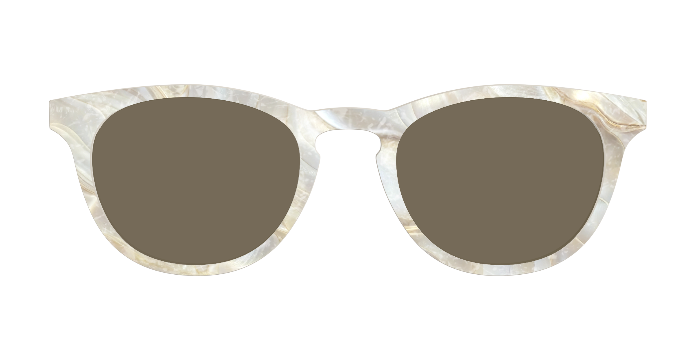 Pair Sun Tops Sandbar Pearl top sole polarizzato perla