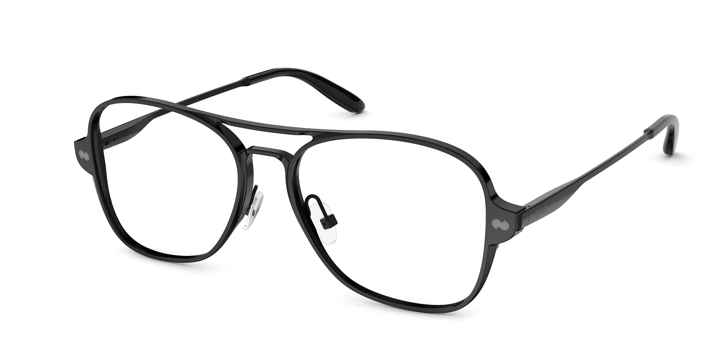 Pair Base Frames The Vic Metal occhiali vista nero aviatore