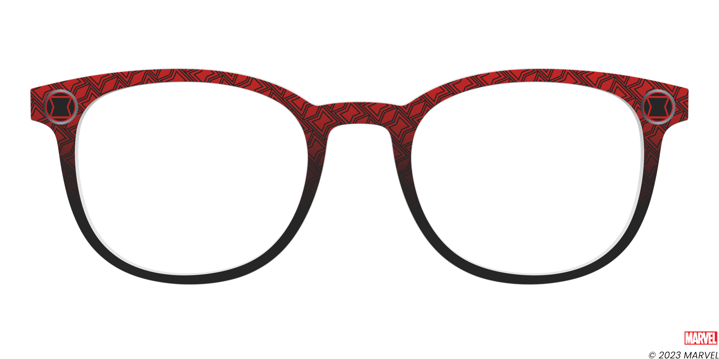 Pair Eyewear Collabs Black Widow Geo top occhiali MR16