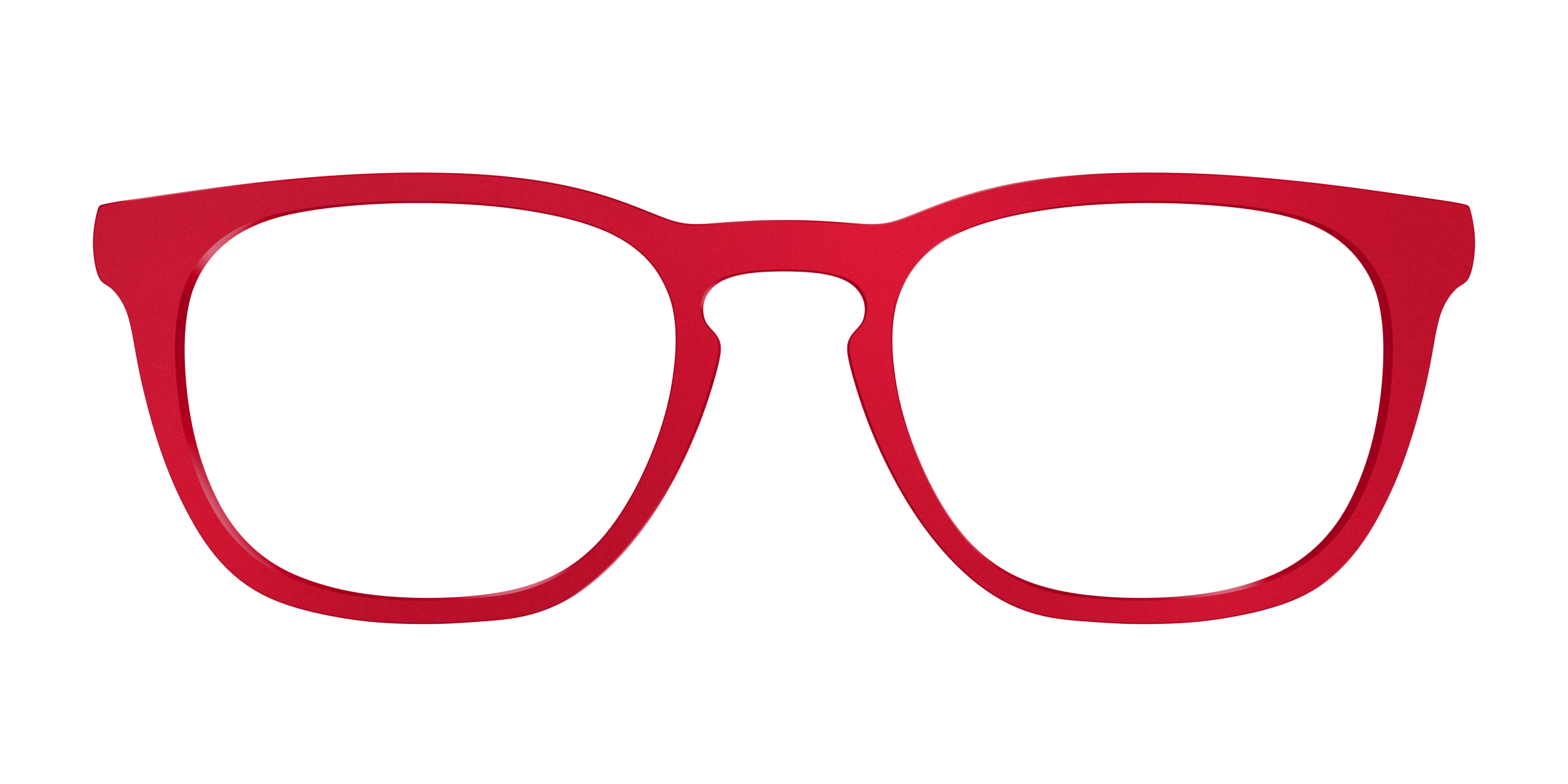 Pair Eyewear Design Tops Matte Red top magnetico rosso opaco