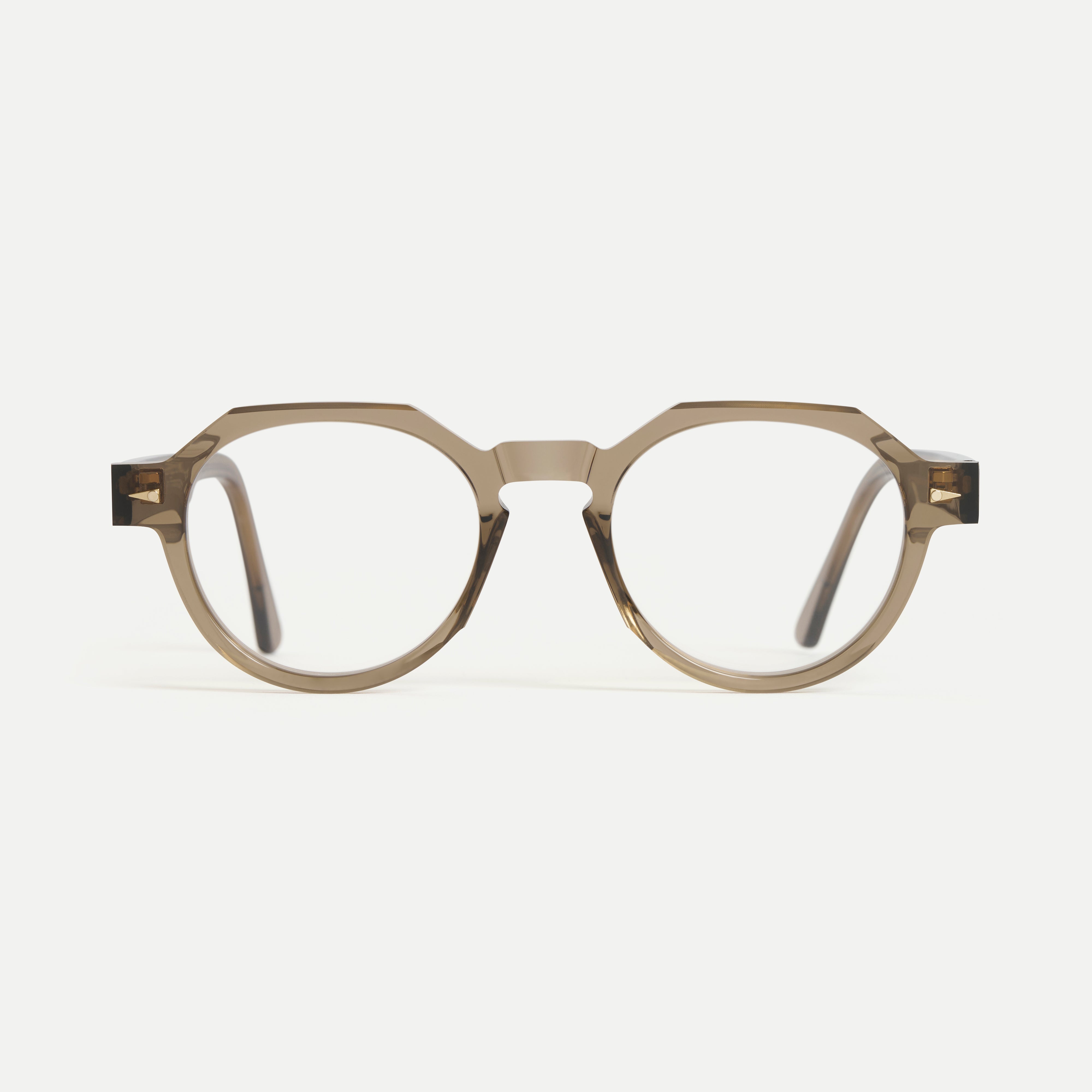 AHLEM Verneuil Occhiali da Vista Light Turtle Rotondi Acetato