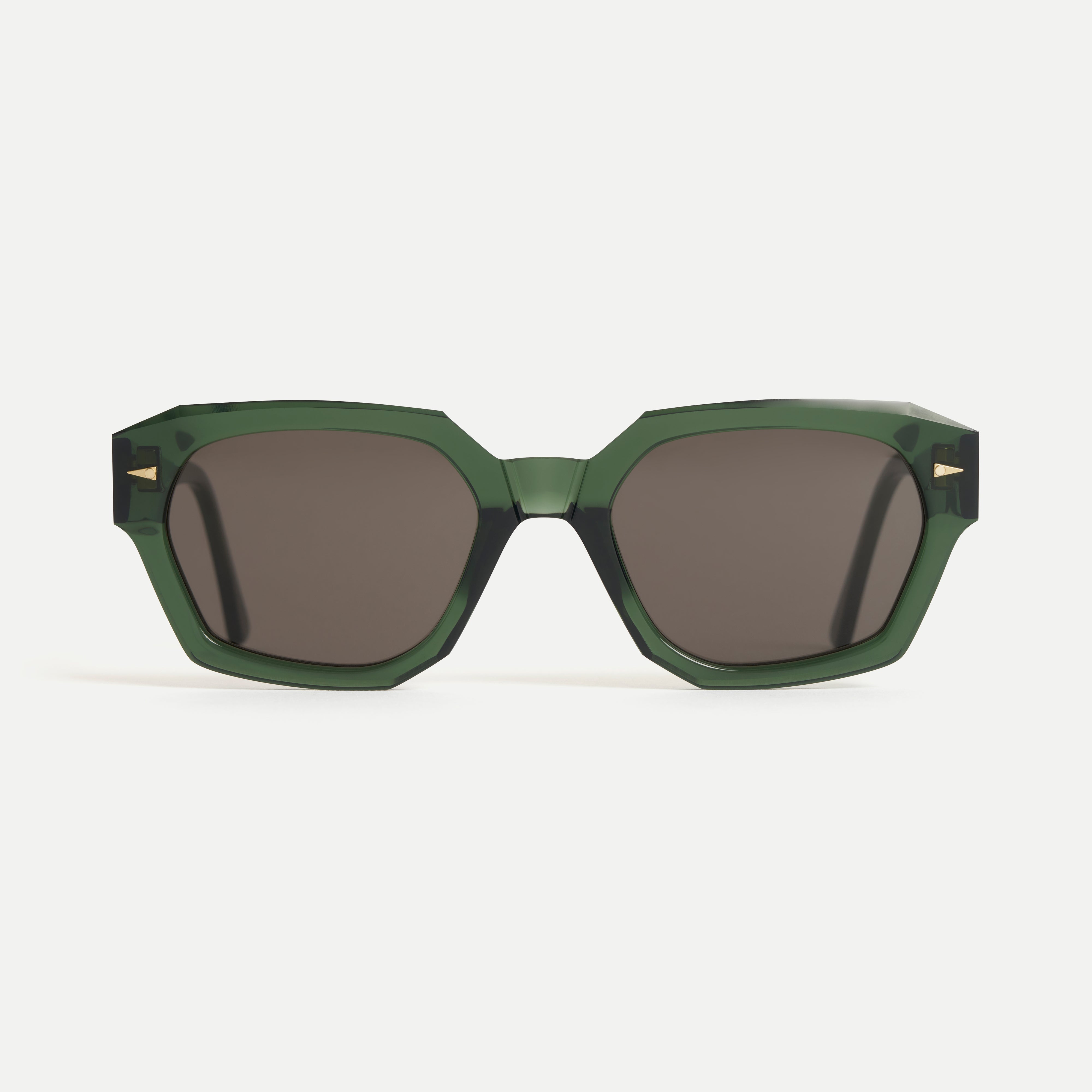 AHLEM Sunglasses Suffren occhiali da sole Dark Turtle Dark Green