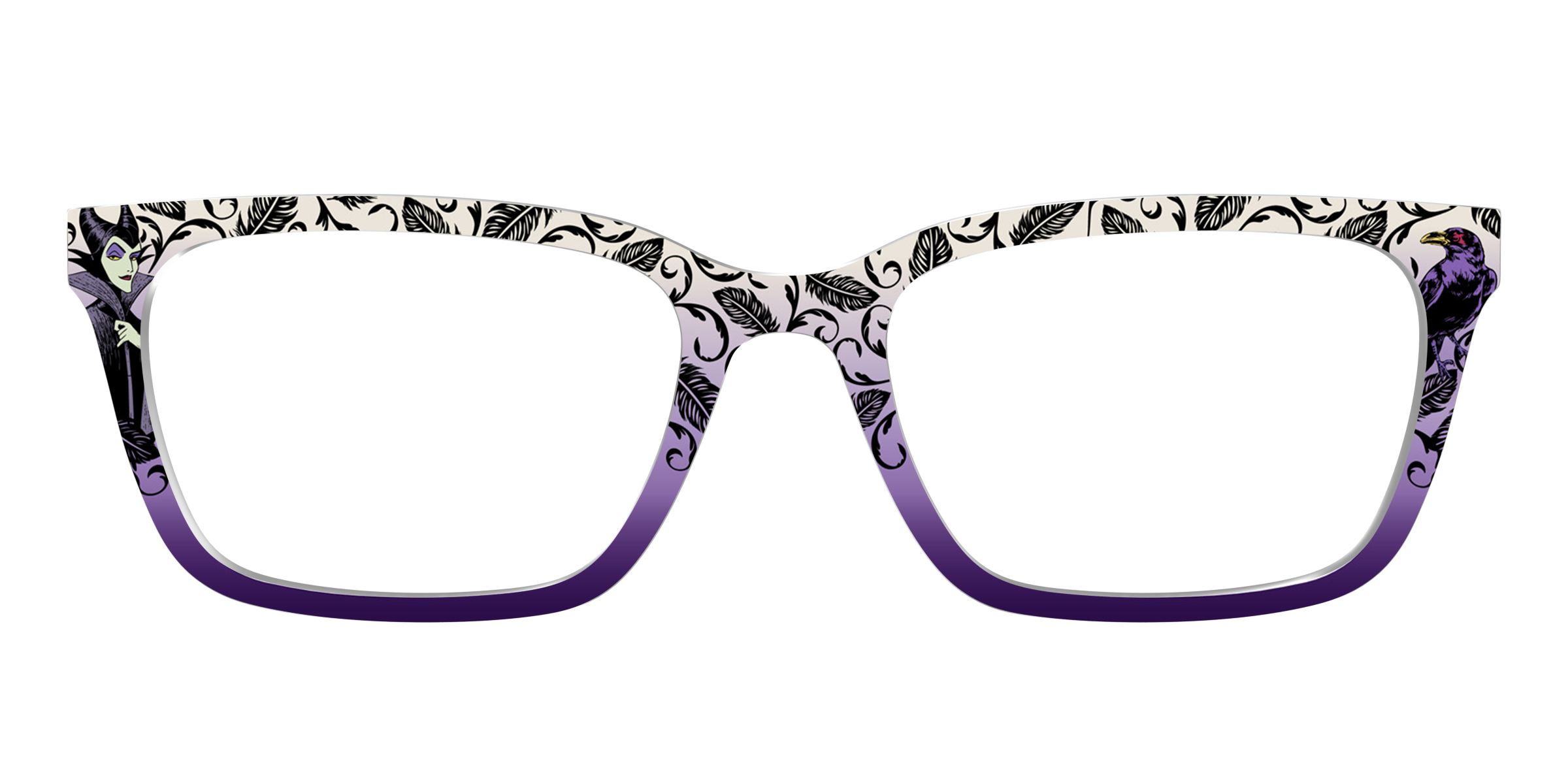 Pair Eyewear Collabs Maleficent Dark Wings top per occhiali nero