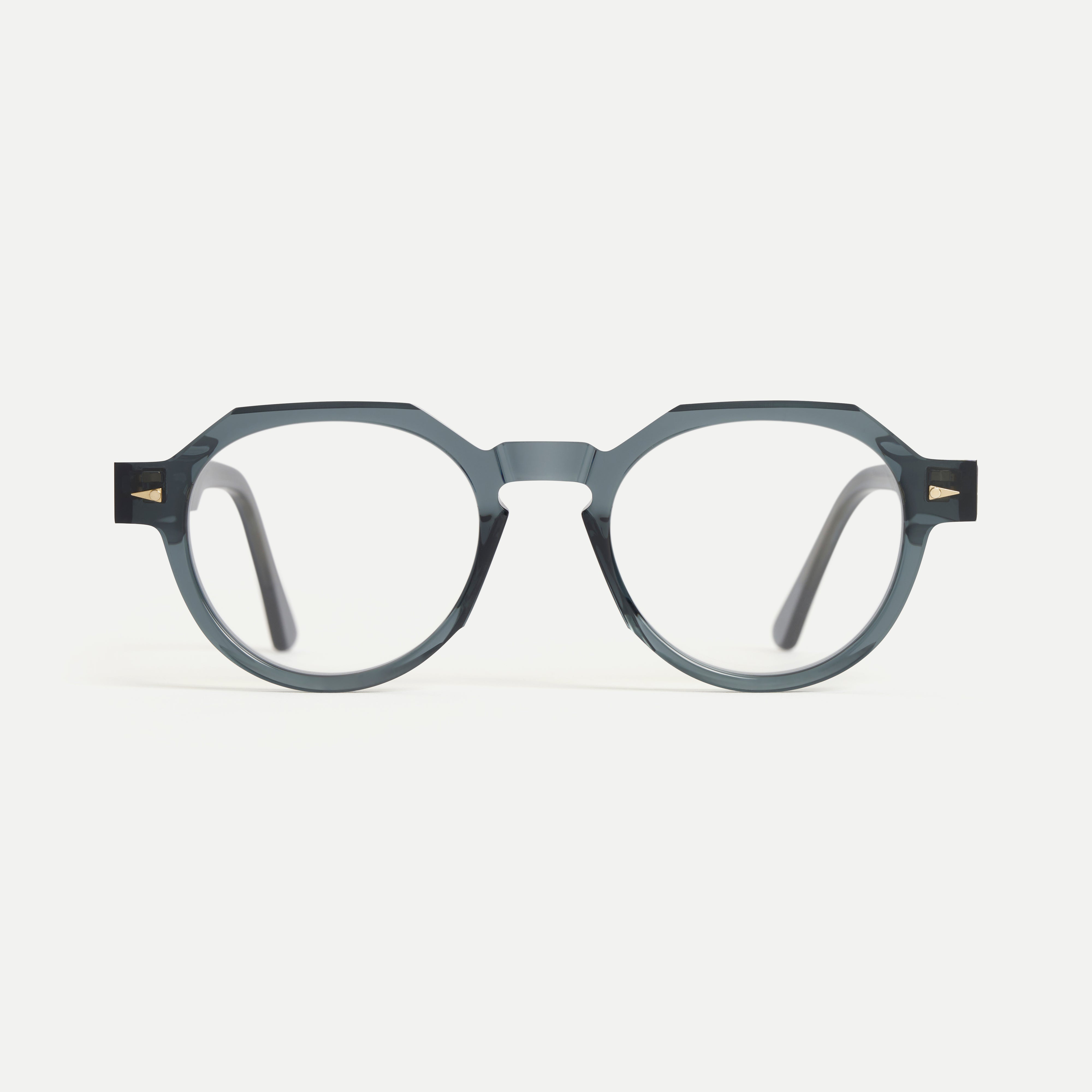 AHLEM Verneuil Occhiali da Vista Light Turtle Rotondi Acetato