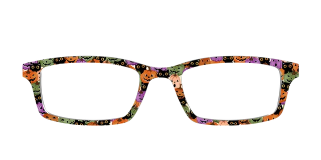 Pair Eyewear Design Tops The Purring Pumpkins top occhiali halloween