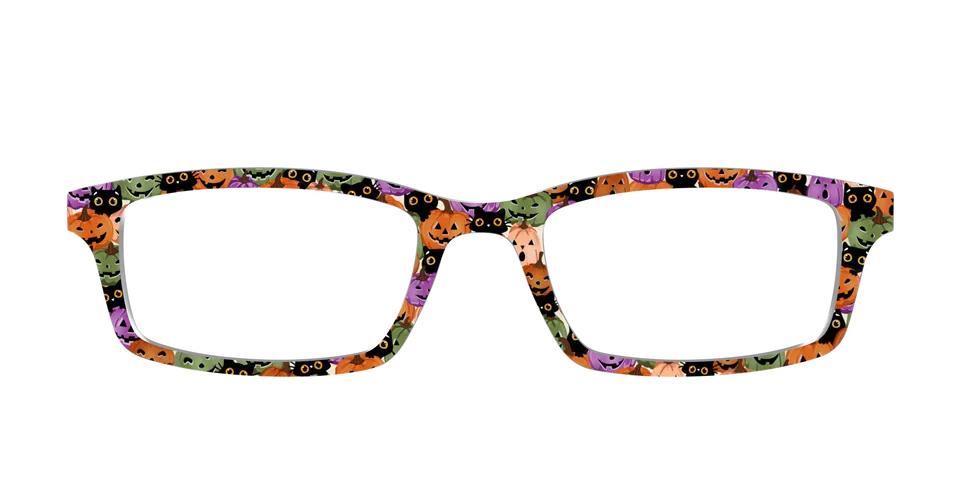 Pair Eyewear Design Tops The Purring Pumpkins top occhiali halloween