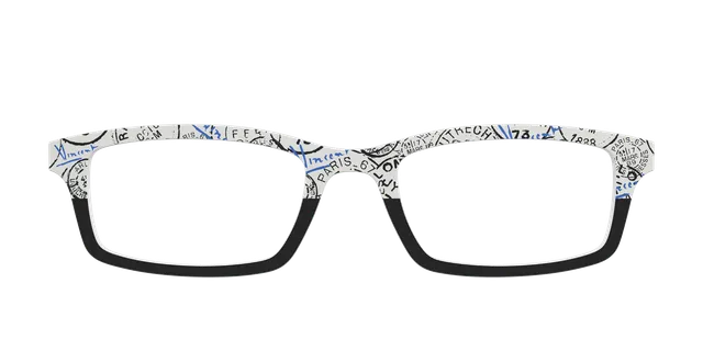 Pair Eyewear Collabs The Stamps Split top per occhiali