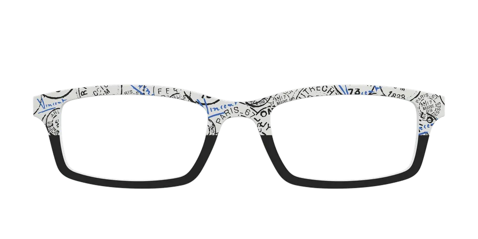 Pair Eyewear Collabs The Stamps Split top per occhiali