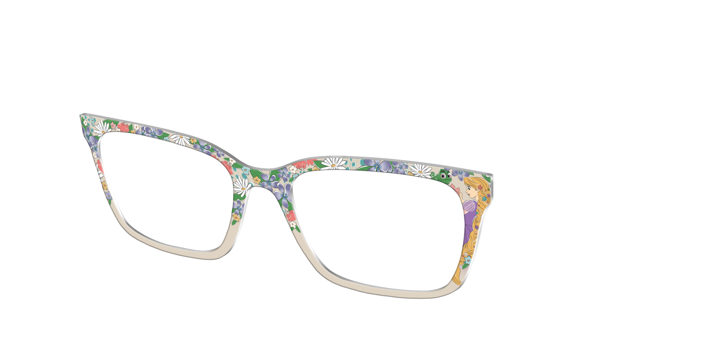 Pair Eyewear Collabs Rapunzel's Flower Crown top fiori