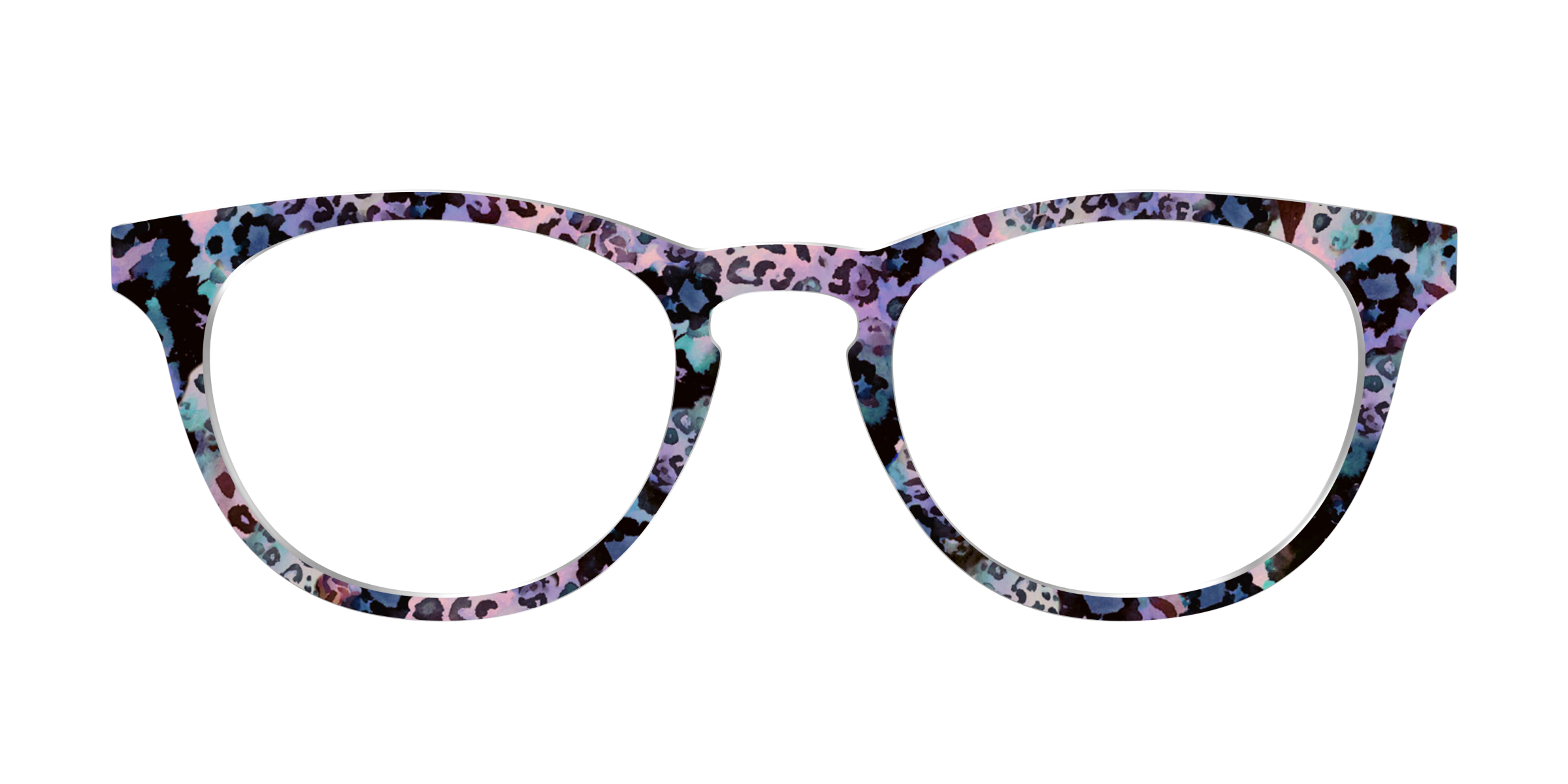 Pair Eyewear Design Tops Alluring Animal Print Mix top SU04