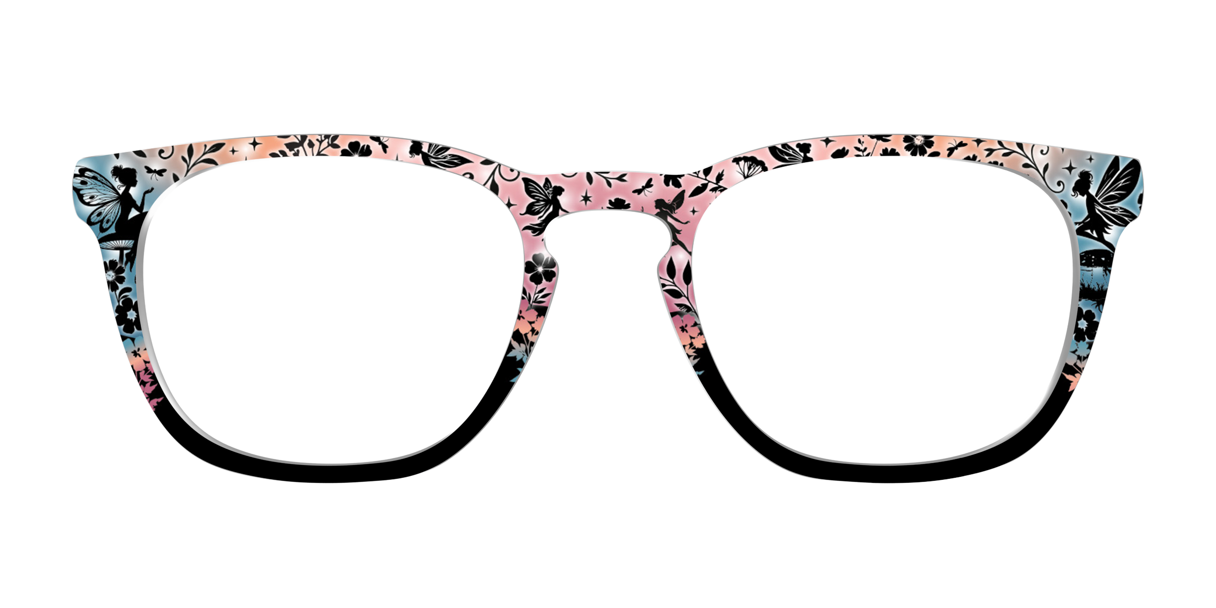 Pair Eyewear Design Tops Magic Meadow After Dark top fiori