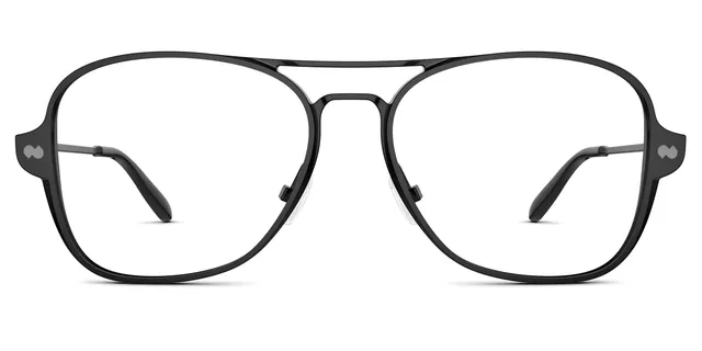 Pair Base Frames The Vic Metal occhiali vista nero aviatore