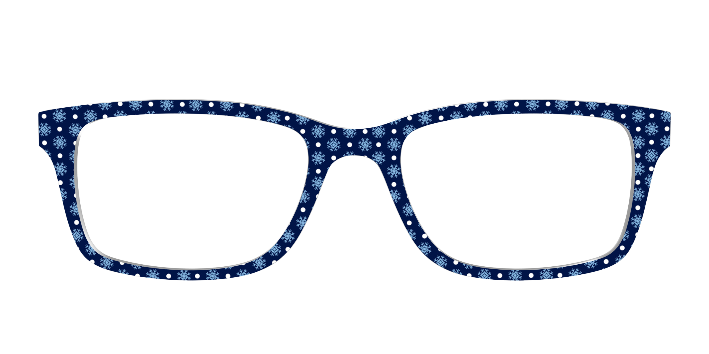 Pair Eyewear Design Tops Snowflake Polka Dot top pois