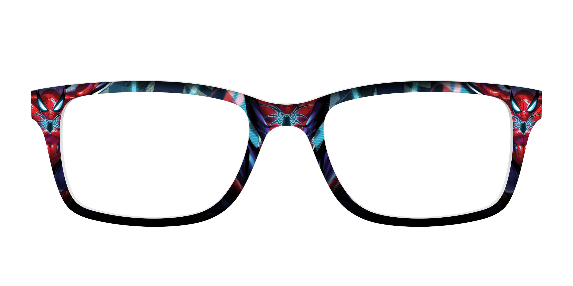 Pair Eyewear Collabs Spider-Man top per occhiali rosso
