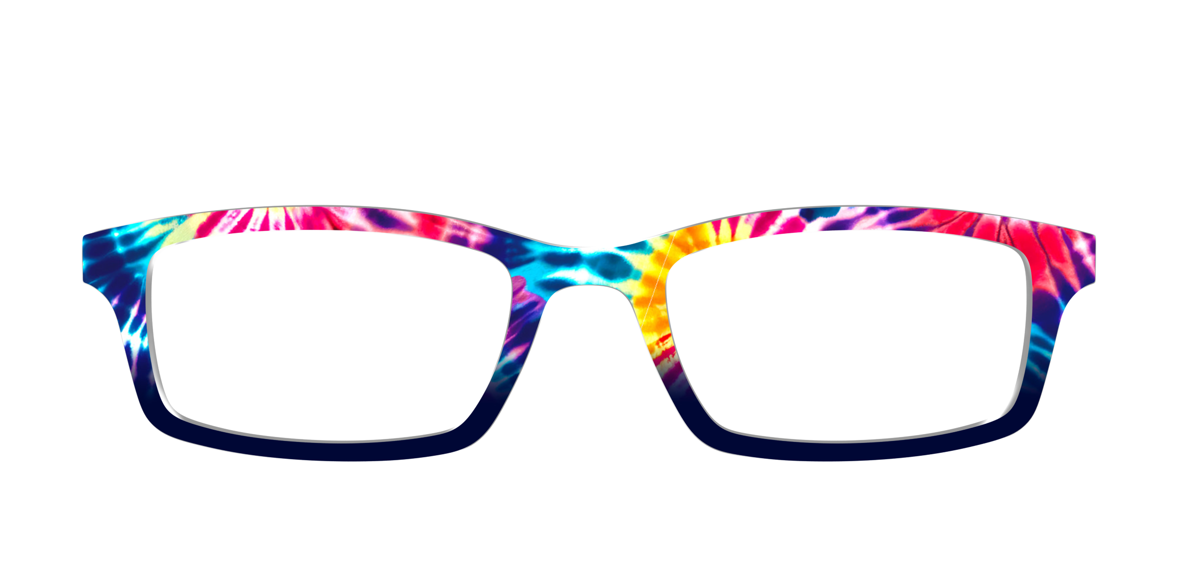 Pair Eyewear Design Funky Tie-Dye top occhiali multicolore