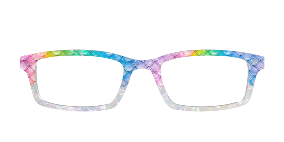 Pair Eyewear Design Tops Rainbow Pearl Scales Crystal top Cedro