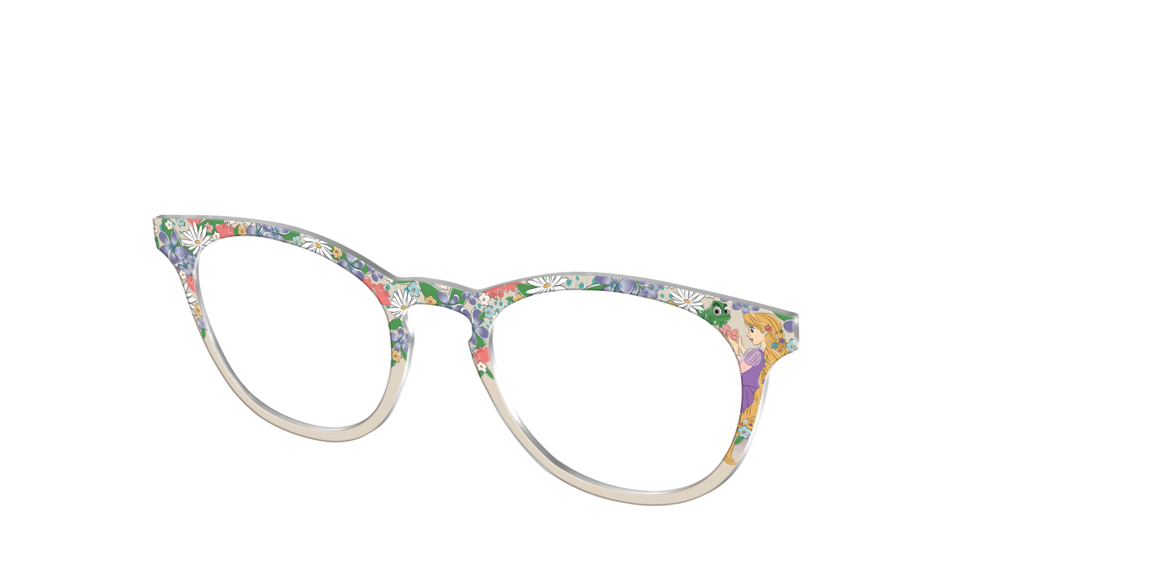 Pair Eyewear Collabs Rapunzel's Flower Crown top fiori