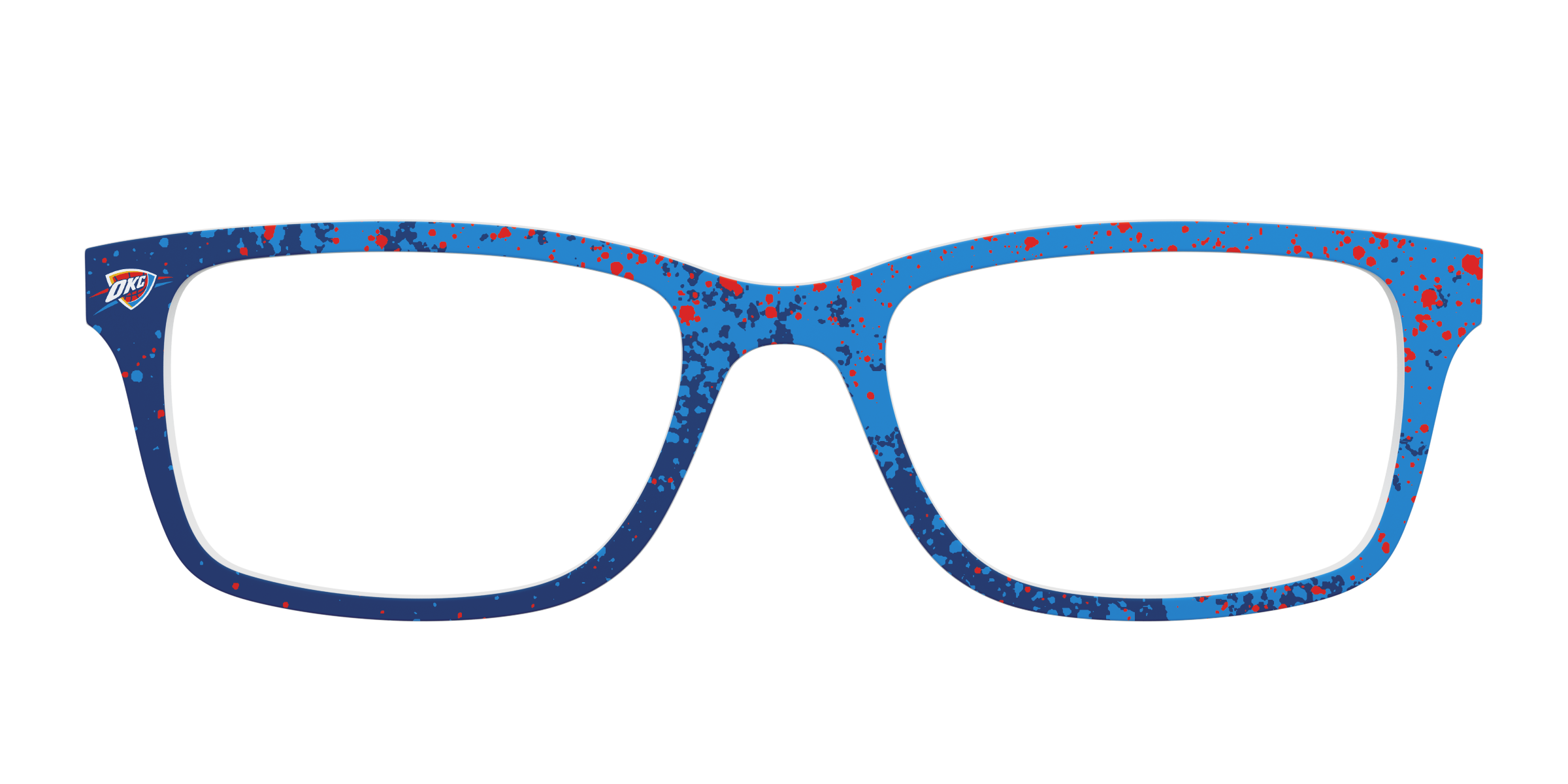 Pair Eyewear School Spirit The Thunder Splatter top occhiali Cedro splatter