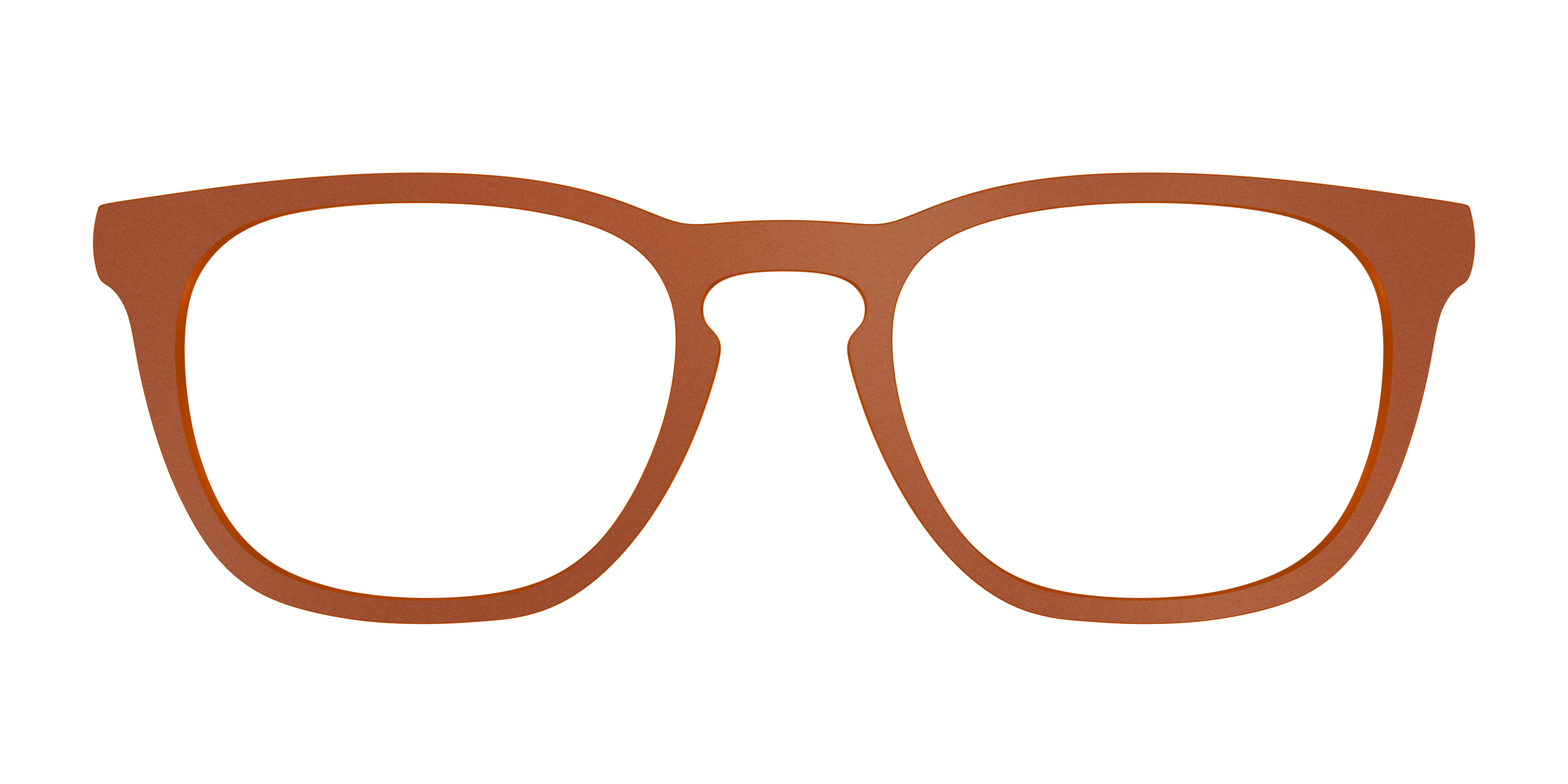 Pair Eyewear Solid Tops Matte Sienna top magnetico Cedro