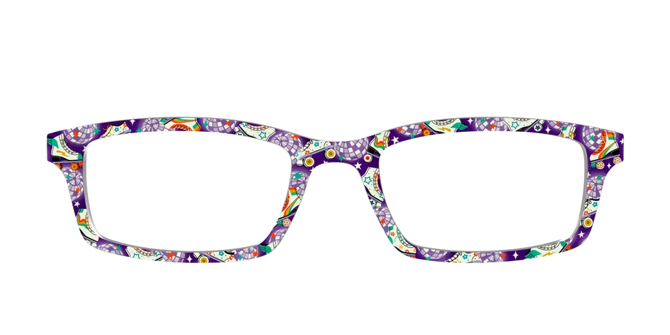 Pair Eyewear Design Tops The Roller Disco top per occhiali colorato