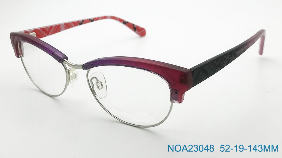 Ouyuan NOA23048 montatura occhiali acetato 52-19-143
