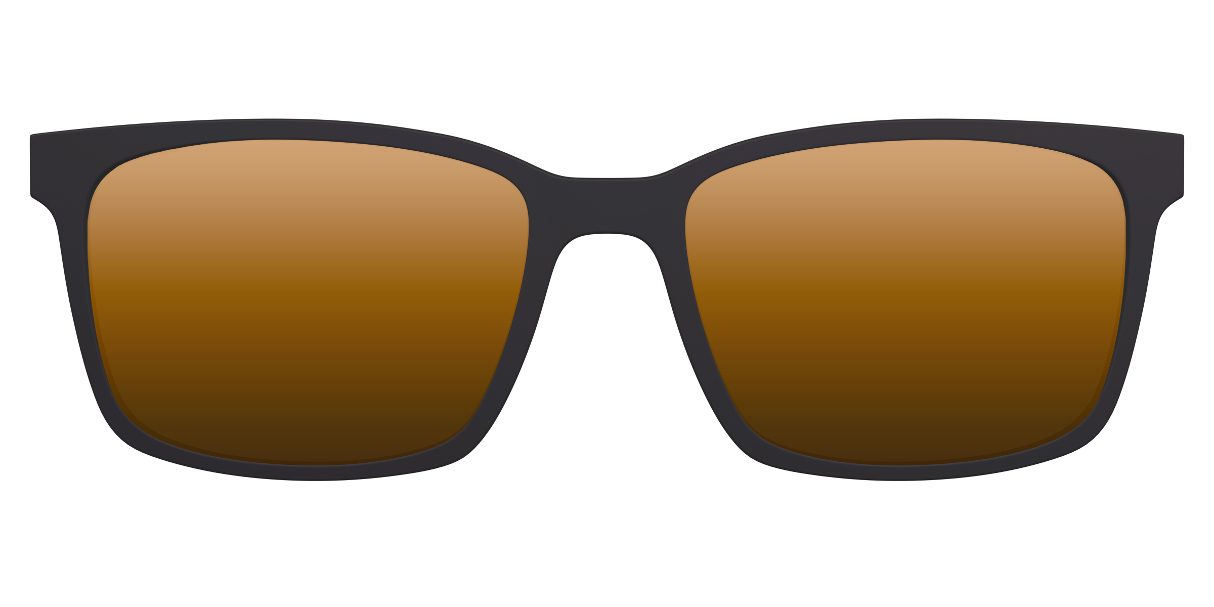 Pair Eyewear Sun Tops The Polarized Gold Reflective Sun Top sole
