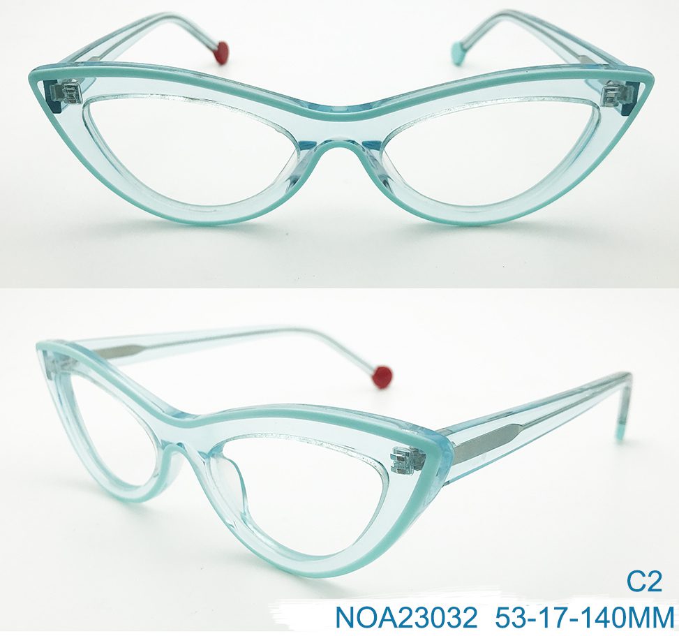 Ouyuan NOA23032 C2 montatura occhiali acetato 53-17-140